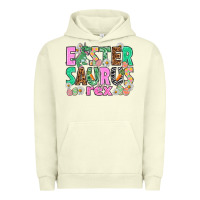Pigment Pistachio Easter Saurus Nurse Easter Day Urban Hoodie - HowdyJamesFarm
