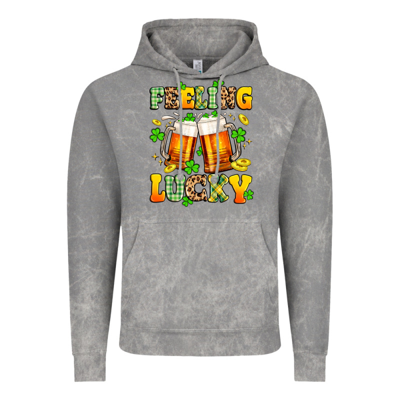 Feeling Lucky Vintage Hoodie by Artiststas | Teevron