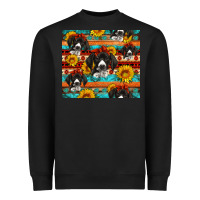 Black western german shorthaired pointer Heavyweight Sweatshirt - Artiststas
