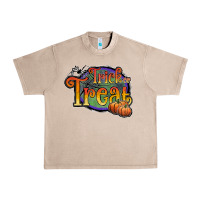 French Oak trick or treat black Urban Heavy Tee - JahusDesignShop