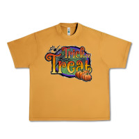 Peanut Butter trick or treat black Urban Heavy Tee - JahusDesignShop