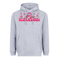 Heather Grey breast cancer american football Heavyweight Hoodie - Jasminsmagicworld