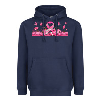 Navy breast cancer american football Heavyweight Hoodie - Jasminsmagicworld