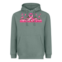 Breast Cancer American Football Heavyweight Hoodie | Teevron