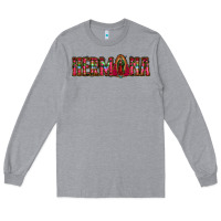 Heather Grey hermana floral aztec leopard Long Sleeve Tee - Jasminsmagicworld
