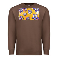 Chestnut Rocky Mountain Columbine Flower Premium Sweatshirt - Bettercallsaul