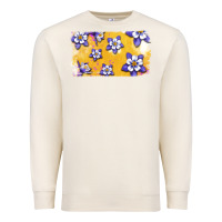 Sandshell Rocky Mountain Columbine Flower Premium Sweatshirt - Bettercallsaul