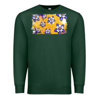 Sports Green Rocky Mountain Columbine Flower Premium Sweatshirt - Bettercallsaul