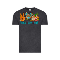 Vintage Black peace love fall ado Vintage Tee - AdoDesignShop