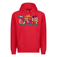 Red summer looks good on me Premium Hoodie - NancyCooperArtShop