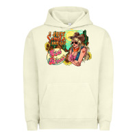 Pigment Pistachio I just smile and say god bless Urban Hoodie - HowdyJamesFarm