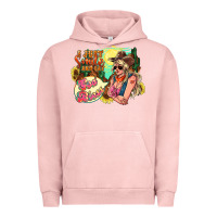 Pigment Salmon I just smile and say god bless Urban Hoodie - HowdyJamesFarm
