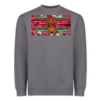Storm dachshund puppy license plate Heavyweight Sweatshirt - Artiststas