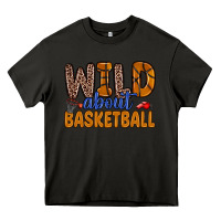 Asphalt wild about basketball Heavy Core Tee - Zillion Design Studio