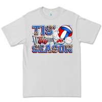 Dove Grey tis' the season volleyball Premium Tee - Zillion Design Studio