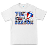 White tis' the season volleyball Premium Tee - Zillion Design Studio