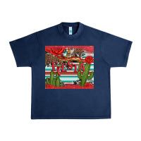 Navy fiesta with pepper Urban Heavy Tee - Artiststas