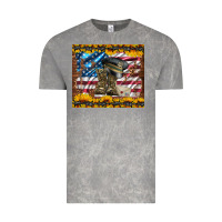 Cloud Rock westerm usa army boots Vintage Tee - Artiststas