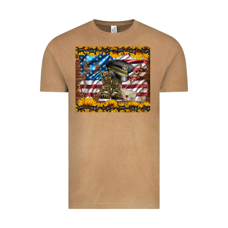 Westerm Usa Army Boots Vintage Tee by Artiststas | Teevron