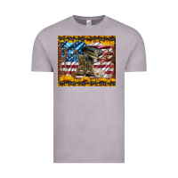 Vintage Zinc westerm usa army boots Vintage Tee - Artiststas