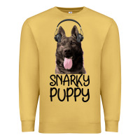 Antique Gold Snarky Puppy Premium Sweatshirt - Bettercallsaul