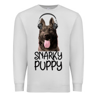 Dove Grey Snarky Puppy Premium Sweatshirt - Bettercallsaul