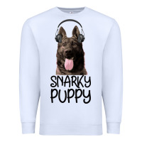 White Snarky Puppy Premium Sweatshirt - Bettercallsaul