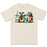 Bone cow coffee cups Premium Tee - AdoDesignShop