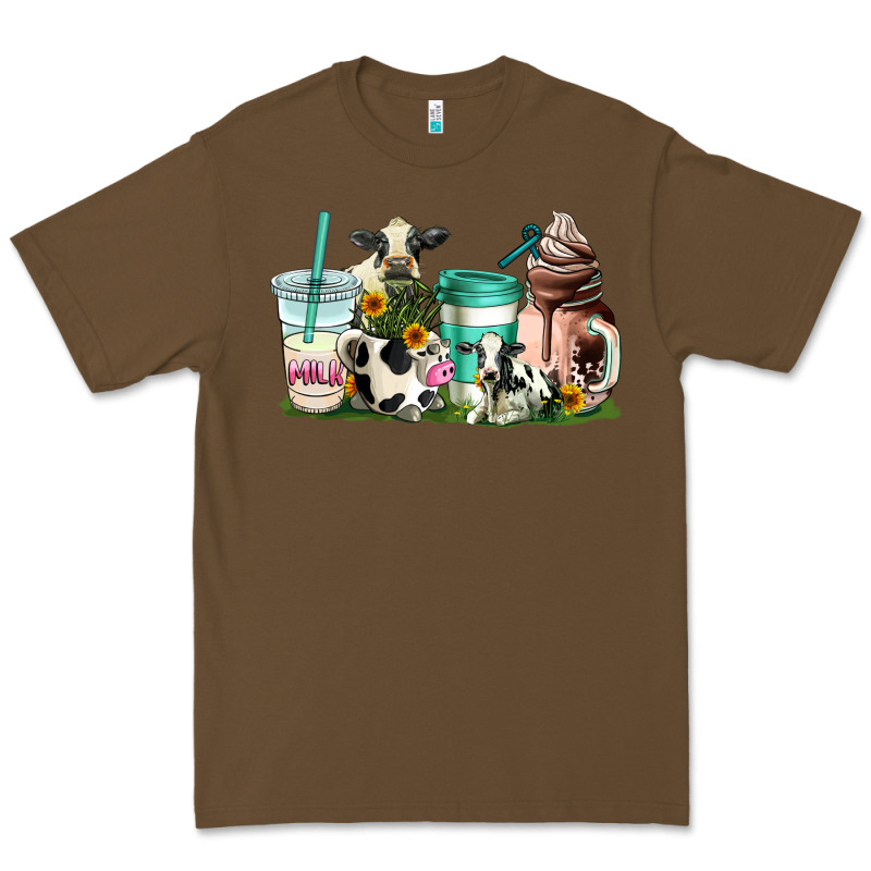 Cow Coffee Cups Premium Tee by AdoDesignShop | Teevron
