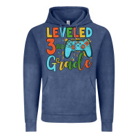 Vintage Denim leveled 3rd grade Vintage Hoodie - JahusDesignShop