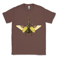 Chestnut Hercules Beetle With Wings Classic Tee - LillyAllenDesigns
