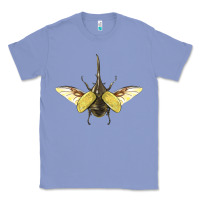 Colony Blue Hercules Beetle With Wings Classic Tee - LillyAllenDesigns