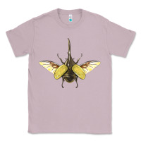 Lilac Hercules Beetle With Wings Classic Tee - LillyAllenDesigns