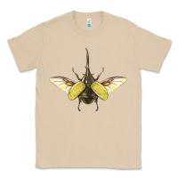 Mushroom Hercules Beetle With Wings Classic Tee - LillyAllenDesigns