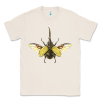 Natural Hercules Beetle With Wings Classic Tee - LillyAllenDesigns