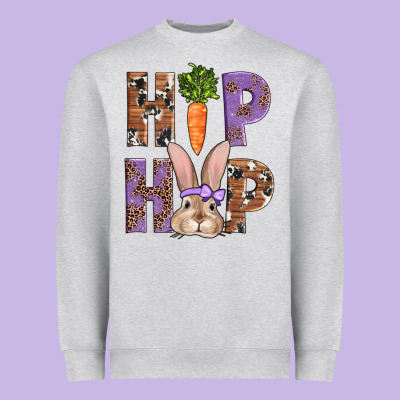 Easter Hiphop Heavyweight Sweatshirt Designed By Adodesignshop