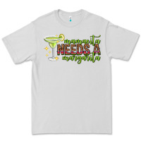 Dove Grey mamacita needs a margarita mothers day Premium Tee - texasbilliewilder