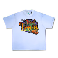 Grape Ice trick or treat white Urban Heavy Tee - JahusDesignShop