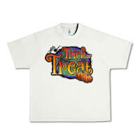 Pistachio trick or treat white Urban Heavy Tee - JahusDesignShop