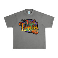Tornado trick or treat white Urban Heavy Tee - JahusDesignShop