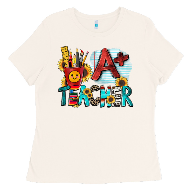 A  Teacher Ladies Tee by Zillion Design Studio | Teevron