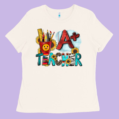 A  Teacher Ladies Tee Designed By Zillion Design Studio