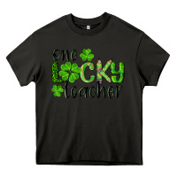 Asphalt st. Patrick's day one lucky teacher Heavy Core Tee - RanaPortraitStore