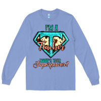 I'm A Teacher What's Your Superpower Cowhide Long Sleeve Tee | Teevron