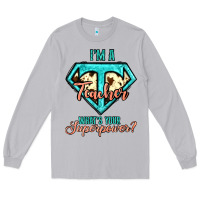 Moon Dust i'm a teacher what's your superpower cowhide Long Sleeve Tee - Jasminsmagicworld