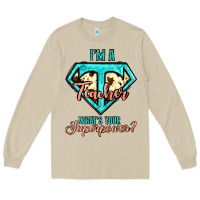 Mushroom i'm a teacher what's your superpower cowhide Long Sleeve Tee - Jasminsmagicworld