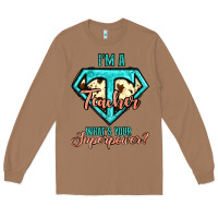 Toasted Coconut i'm a teacher what's your superpower cowhide Long Sleeve Tee - Jasminsmagicworld