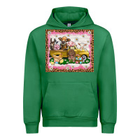 Emerald Easter Day with farm animals tumbler Urban Hoodie - HowdyJamesFarm