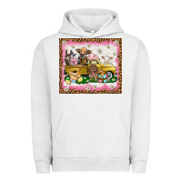 Pigment Lunar Rock Easter Day with farm animals tumbler Urban Hoodie - HowdyJamesFarm
