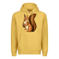 Antique Gold siqurell Premium Hoodie - texasbilliewilder